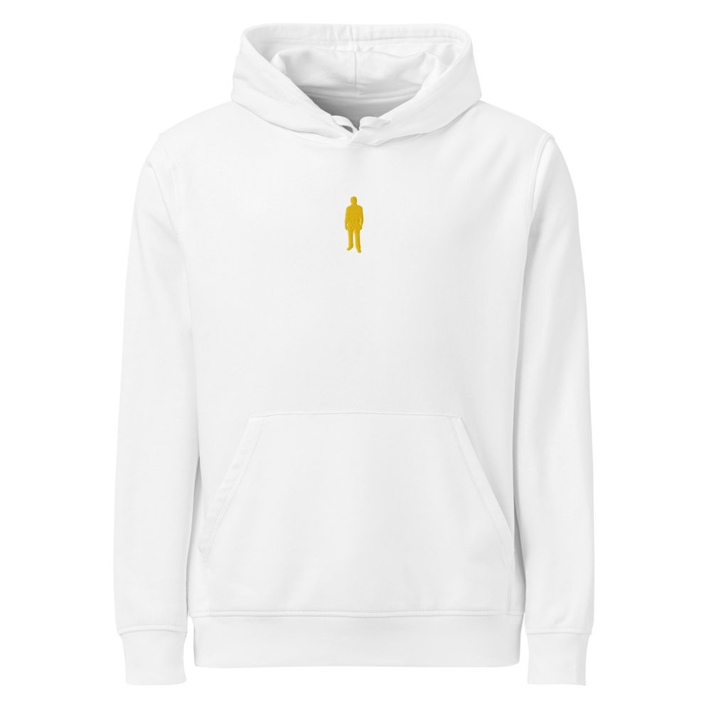 Gold Man - White Hoodie